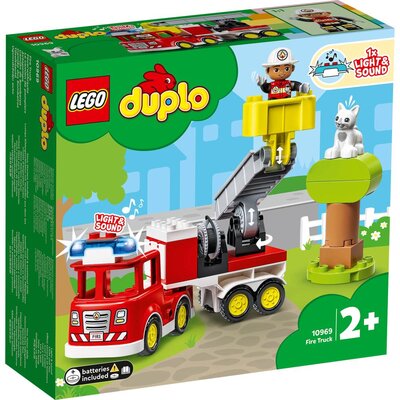 LEGO® DUPLO® Vatrogasno vozilo sa zvukom i svetlom