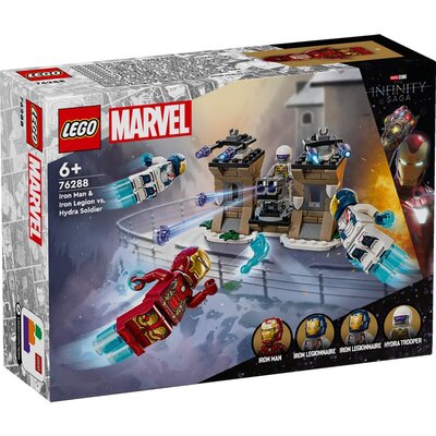 LEGO® Marvel 76288 Ajronmen i Gvozdena Legija Protiv Hidra Vojnika