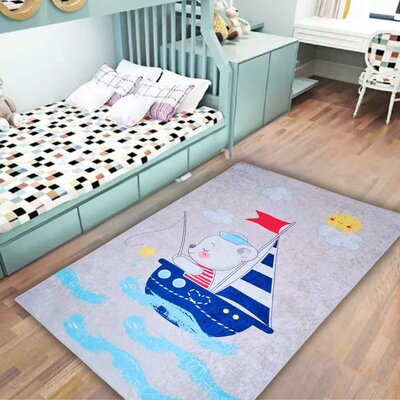Tepih za dečiju sobu Meda moreplovac 120x180cm