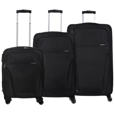 Komplet putnih kofera Enova Vigo black 522140