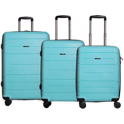 Putni koferi od polipropilena Enova Modena turquiose 520340