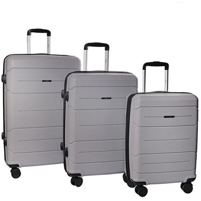 Putni koferi od polipropilena Enova Modena grey 520340