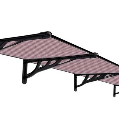 Nadstrešnica u bronzanoj boji 300 x 90 cm Leksan - Za Terasu ili Vrata