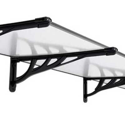 Nadstrešnica od providnog Leksana 300 x 90 cm Za Terasu ili Vrata