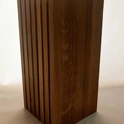 Blok za noževe od hrastovog drveta