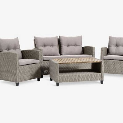 Lounge garnitura za 4 osobe Neva Natur