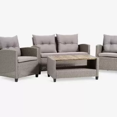 Lounge garnitura za 4 osobe Neva Natur