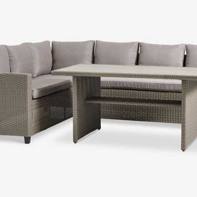 Lounge ugaona garnitura za 6 osoba Perth Natur