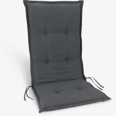 Jastuk za stolicu sa naslonom Lux Tamno sivi