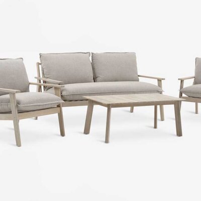 Garnitura od bagremovog drveta Palau - 2 Fotelje, Dvosed i Sto