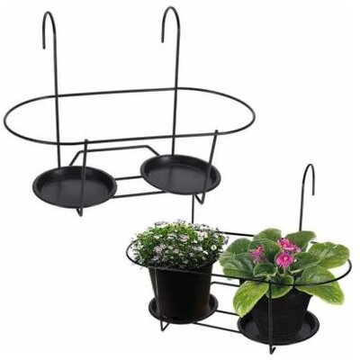 Metalni držač za dve saksije Vilde 330803