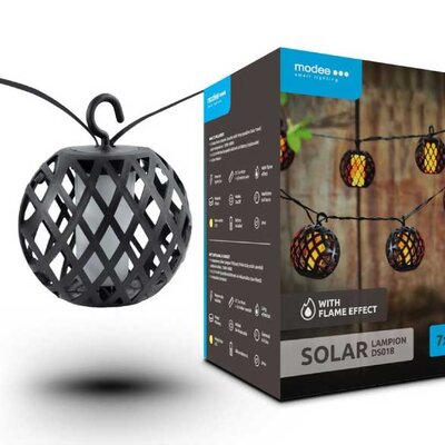 Solarni niz sa 7 lampiona 4.8m ML-DS018