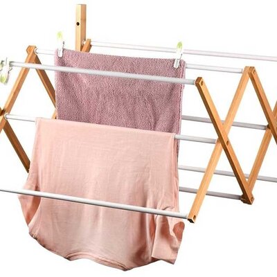 Kesper Zidni sklopivi stalak za sušenje veša 19450