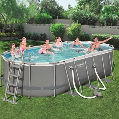 Bestway 56710 Ovalni bazen sa čeličnom konstrukcijom Komplet 549 x 274 x 122cm