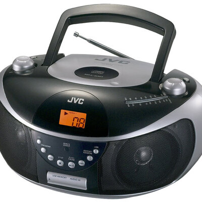 JVC RD-EZ16 - Boombox - radio / CD / MP3 / USB audio player