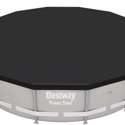 Pokrivač za bazen sa metalnom konstrukcijom kružnog oblika Bestway 58248 427cm