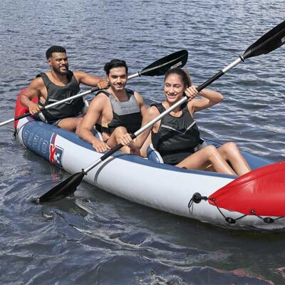 Kajak trosed na naduvavanje sa veslima i pumpom Bestway Hydro-Force Rapid X3 65132