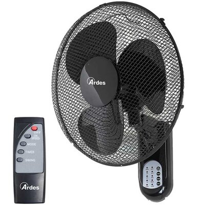 Zidni ventilator sa daljinskim upravljačem 40cm 50W Ardes AR5W40R