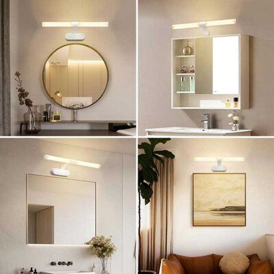 Zidna LED lampa 8W IP44 LCN-K07-60/WH