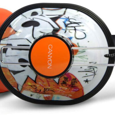 Canyon CNL-HP02B slušalice Graffiti Railwhip