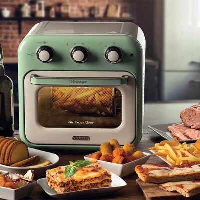 Mini rerna Ariete Vintage Green 16L 4632