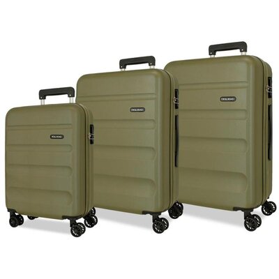 Komplet ABS kofera 75/65/55cm Roll Road Flex Khaki 58494