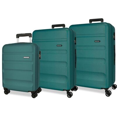 Komplet ABS kofera 75/65/55cm Roll Road Flex Emerald 58494