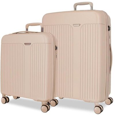 Proširivi polipropilenski koferi 55cm i 68cm Movom New Trendy beige 53889
