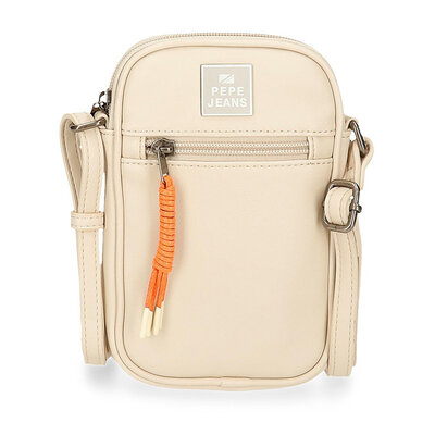 Pepe Jeans Ženska torbica za telefon i sitnice Bea beige 75652