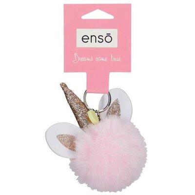 Privezak za ključeve torbu ranac Enso Unicorn pink/white 94702
