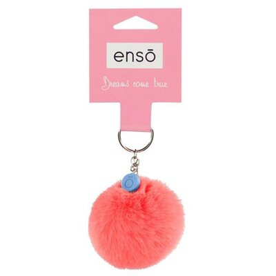 Privezak za ključeve torbu ranac Enso Pompon coral 94702
