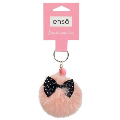 Privezak za ključeve torbu ranac Enso Bow powder pink 96102