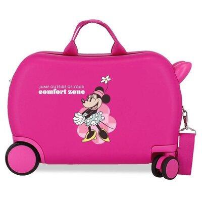 Dečiji kofer za put i vožnju Disney Minnie Comfort zone pink 47710
