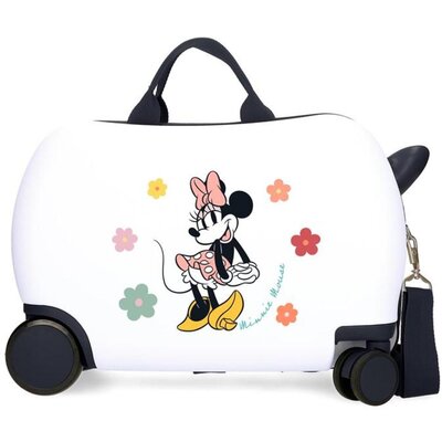 Dečiji kofer za put i vožnju Disney Minnie Happy white 47510