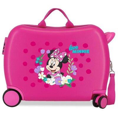 Kofer za put i vožnju Disney Minnie Golden days pink 22798