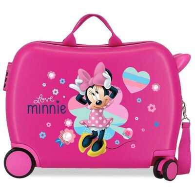 Kofer za put i vožnju Disney Minnie Love pink 20598