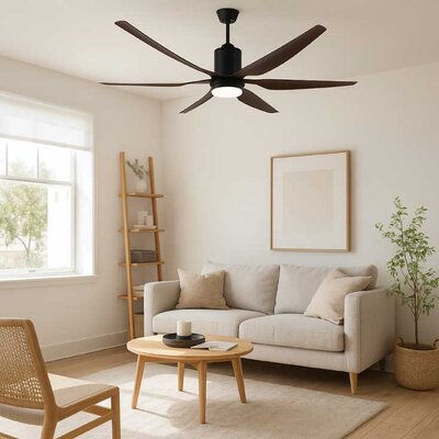 Plafonski ventilator sa LED svetlom 167cm Prosto CFB6623L-6/50