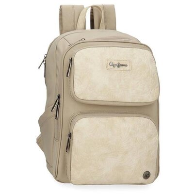 Ranac 37cm sa pregradom za laptop Pepe Jeans Jana beige 71421