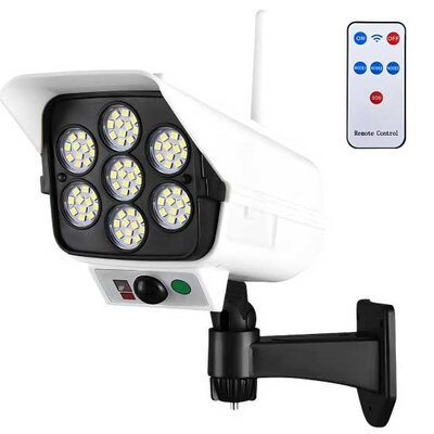 Solarna LED lampa u obliku kamere sa PIR senzorom 5812