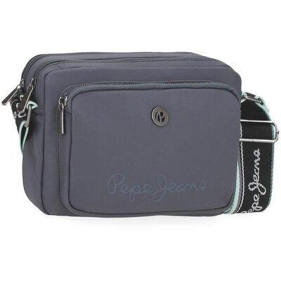 Ženska torba 24cm na rame Corin dark grey Pepe Jeans 79554