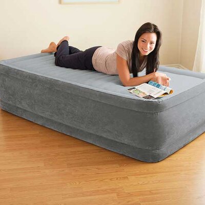 Visoki krevet na naduvavanje sa ugrađenom pumpom Intex Twin DeLuxe 99x191x46 64412ND