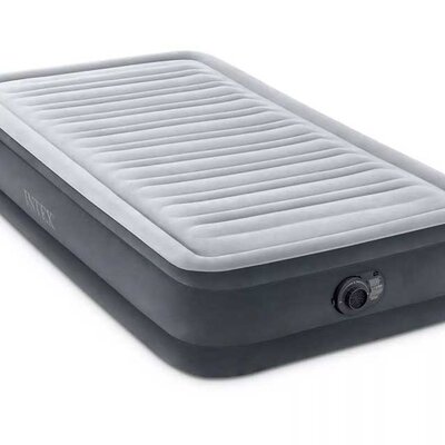 Vazdušni krevet sa ugrađenom električnom pumpom Intex Dura-Beam Comfort 99x191x33cm 67766ND