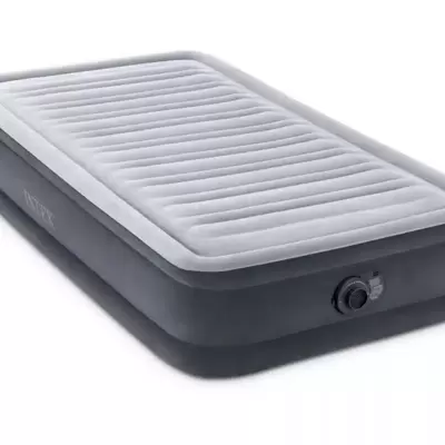 Vazdušni krevet sa ugrađenom električnom pumpom Intex Dura-Beam Comfort 99x191x33cm 67766ND