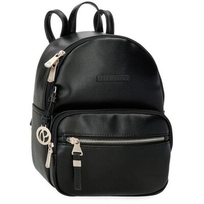 Ženski modni ranac 25cm od eko kože PJL Elia black 79420