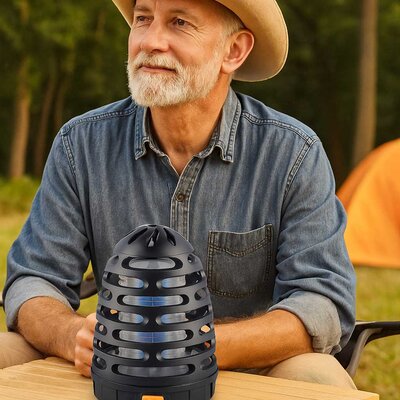 Prenosiva, Punjiva Lampa Protiv Komaraca i Insekata