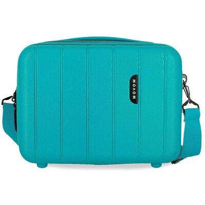 Kofer za šminku i kozmetiku Movom Wood turquoise 53139