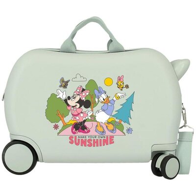 Dečiji kofer za put i vožnju Disney Minnie Sunshine mint 47710