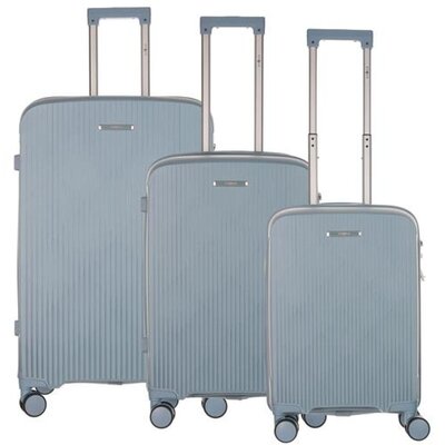 Koferi od polipropilena 53cm/62cm/72cm Enova Tokyo arctic blue 525340