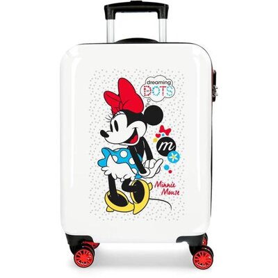 Putni kofer 55cm Disney Minnie Dots white 46817