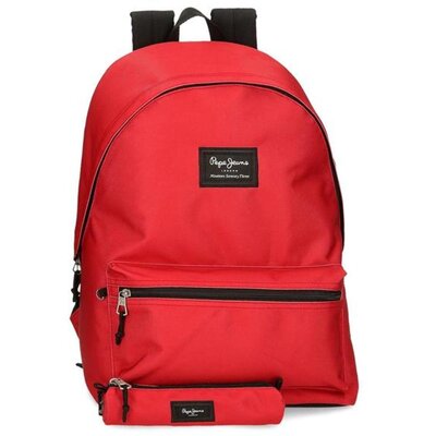 Školski ranac i pernica Komplet Pepe Jeans Aris red 63392